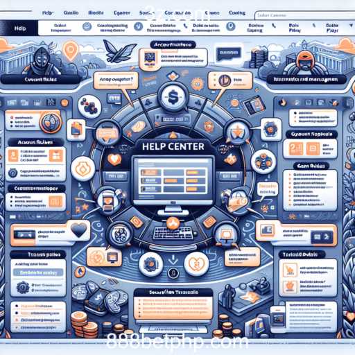 Exploring the 'Help Center' Category in Online Gaming Platforms: A Focus on 888bet